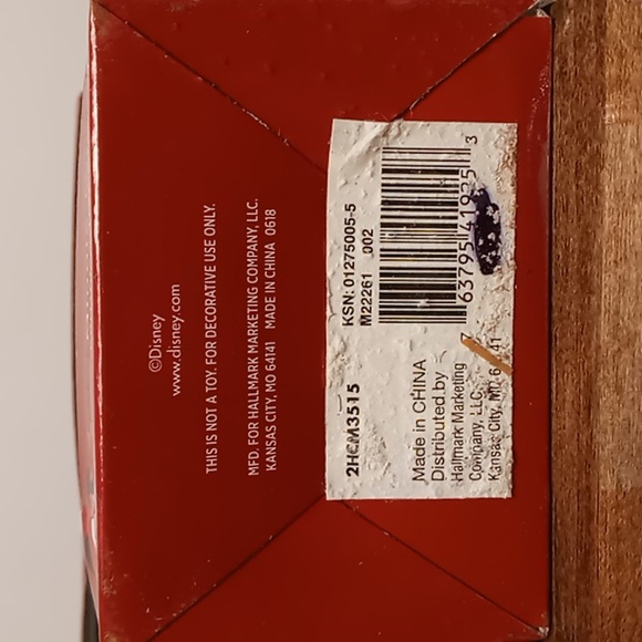 Hallmark Disney Mickey & Minnie Mouse 2018 Christmas Ornaments NIB - Picture 6 of 6